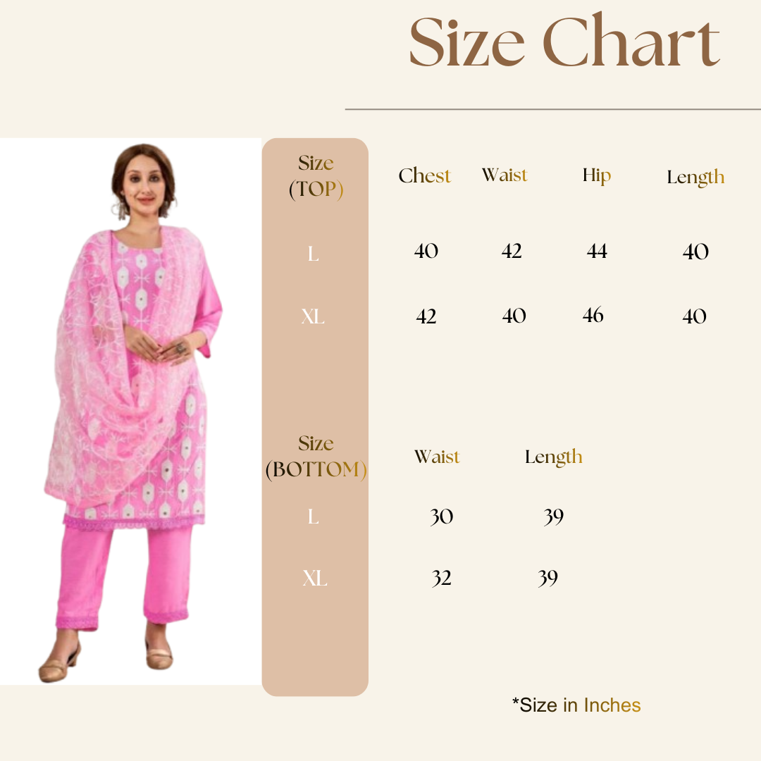 Brown Warm Minimalist Size Chart Instagram Post (100)