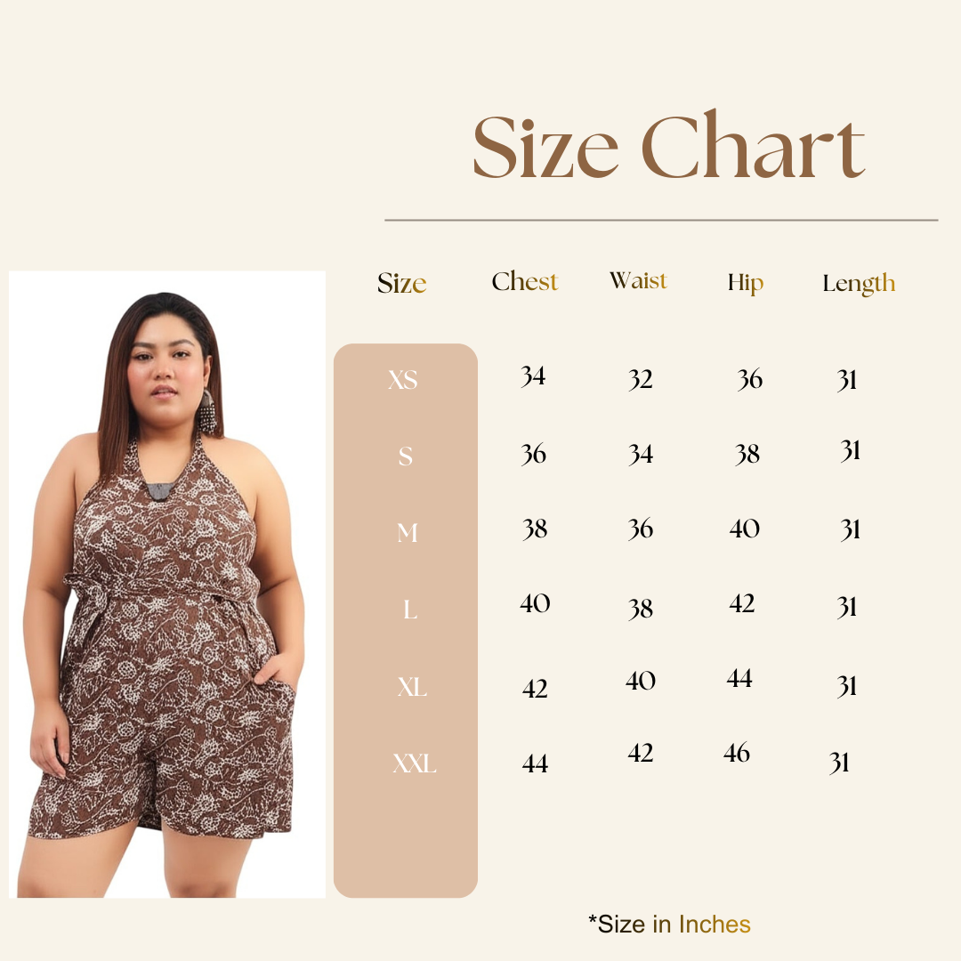 Brown Warm Minimalist Size Chart Instagram Post (69)